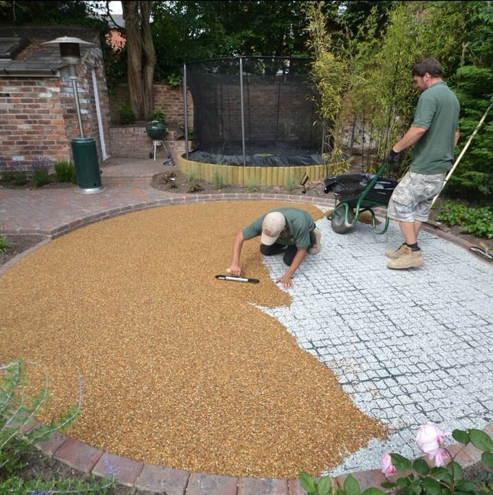 Инструкция по укладке каменного коврика